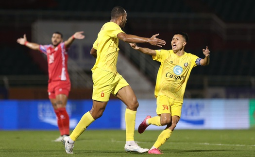 Nhà vô địch AFF Cup tỏa sáng, Thanh Hóa vẫn không thể chiếm ngôi đầu bảng của Nam Định