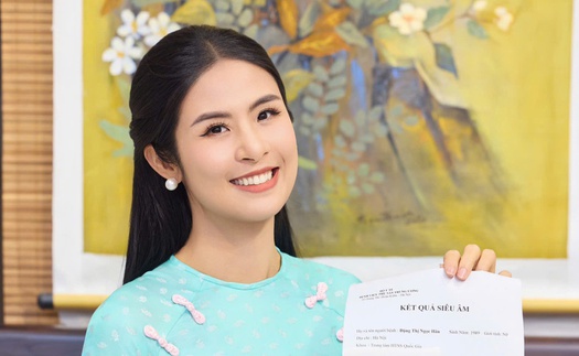 Ngọc Hân hạnh phúc khi mang thai con đầu lòng: Từ Hoa hậu đến mẹ bỉm xinh đẹp