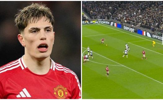 Garnacho khiến Amorim 'cạn lời', CĐV phẫn nộ với pha bỏ lỡ cơ hội khó tin trước Tottenham