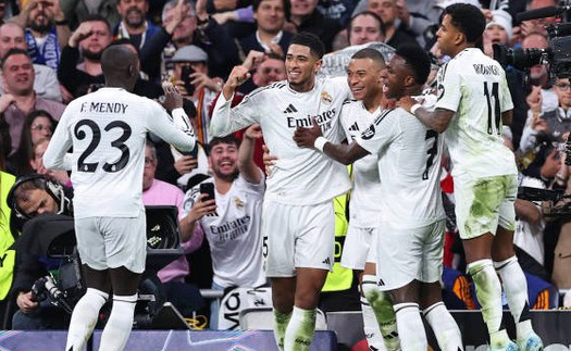 Kết quả Cúp C1: Real Madrid, PSG, và Dortmund vào vòng 1/8