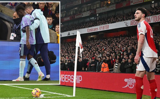 Chấn thương của Saka ảnh hưởng thế nào đến vũ khí phạt góc của Arsenal?