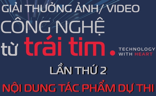 Phát động Giải thưởng “Công nghệ từ trái tim -Technology with heart” lần thứ 2