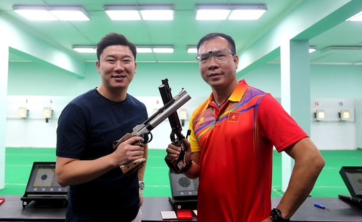 Bắn súng Việt Nam tìm cảm hứng từ nhà vô địch Olympic