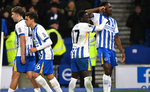 Brighton 'lột xác' sau thảm bại