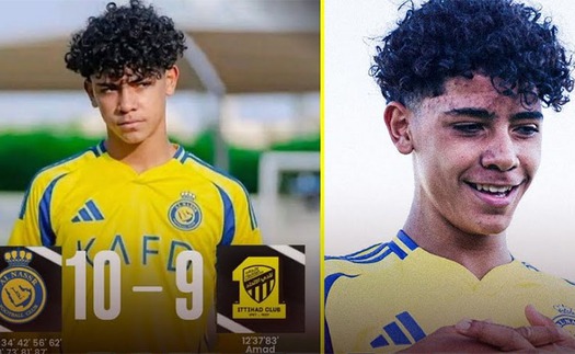 Con trai Ronaldo khiến cha bất ngờ bằng món quà sinh nhật cực đỉnh