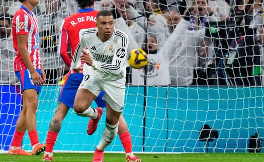 Mbappe giúp Real Madrid thoát hiểm trên sân nhà, giữ vững ngôi đầu La Liga