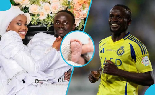 Sadio Mane gây xôn xao khi đón con đầu lòng với vợ 19 tuổi