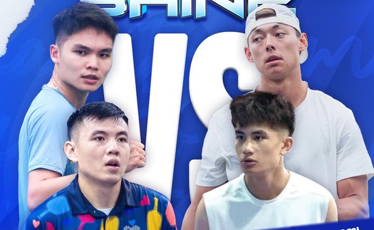 Lý Hoàng Nam và Linh Giang đối đầu tay vợt pickleball từng đạt Top 1 U17 thế giới