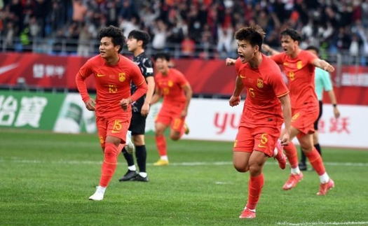 Sau U22 Việt Nam, đến lượt U22 Trung Quốc tạo nên bất ngờ cực lớn trước U22 Hàn Quốc
