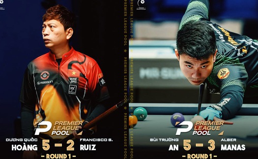 Hoàng Sao và An Nhiệt cùng chiến thắng ấn tượng tại Premier League Pool 2025