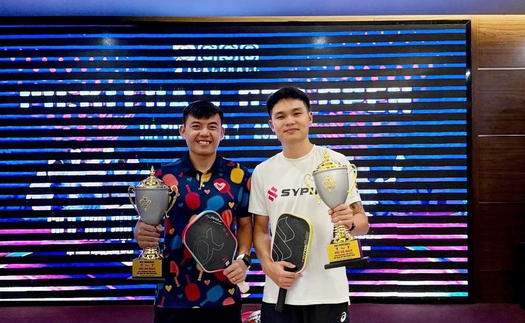 Sau tuyên bố tạm dừng tennis, Lý Hoàng Nam vô địch thêm một giải pickleball