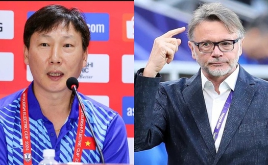 HLV Kim Sang Sik sở hữu thống kê tốt hơn HLV Troussier khi dẫn dắt ĐT Việt Nam