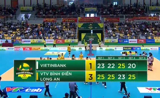 Thanh Thúy bùng nổ, VTV Bình Điền Long An vượt qua đội bóng của HLV Tuấn Kiệt