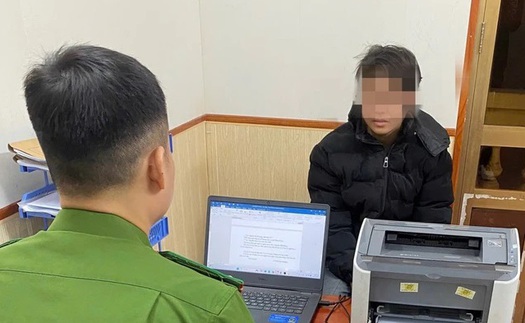 Bắt thanh niên chống lệnh kiểm tra nồng độ cồn, đâm xe làm Cảnh sát giao thông bị thương