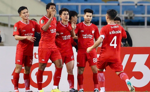 Khuất Văn Khang sắm vai người hùng, Thể Công Vietel loại HAGL khỏi Cúp quốc gia