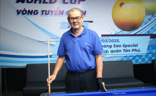 Huyền thoại billiards Việt Nam giành vé World Cup, hướng đến cuộc tái ngộ Trần Quyết Chiến