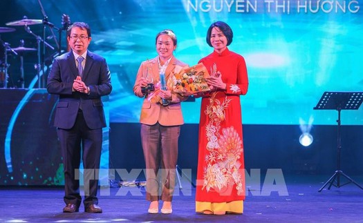 Cống hiến 2025: Gương mặt trẻ thể thao gọi tên Nguyễn Thị Hương
