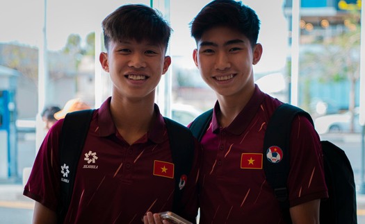 U17 Việt Nam có mặt tại Ả rập Xê út, khởi đầu hành trình săn vé dự World Cup