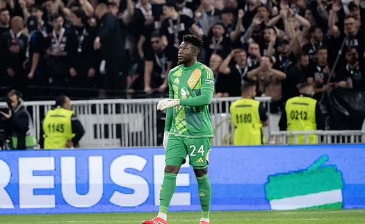 Sai lầm của Onana khiến MU đánh rơi chiến thắng ở tứ kết Europa League