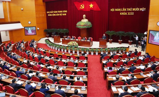 Khai mạc trọng thể Hội nghị lần thứ 11 Ban Chấp hành Trung ương Đảng khóa XIII