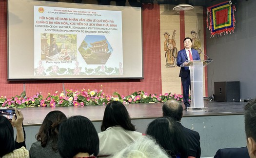 Giới thiệu Danh nhân Lê Quý Đôn và tiềm năng văn hóa, du lịch tỉnh Thái Bình tại Pháp