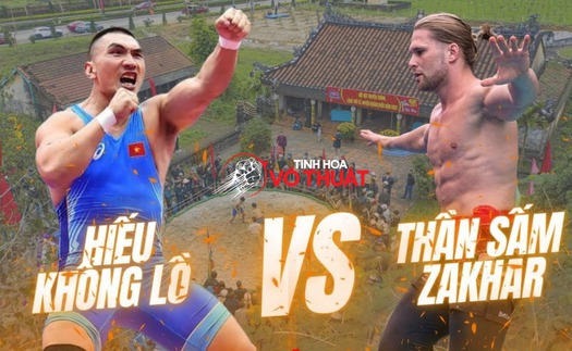 Người thắng trong trận đấu giữa Hiếu khổng lồ và Thần sấm Zakhar nhận bao nhiêu tiền thưởng?