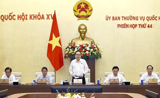 Khai mạc Phiên họp thứ 44 của Ủy ban Thường vụ Quốc hội
