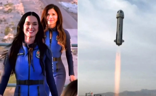 Lý do Katy Perry không hát bài hát của mình khi bay vào vũ trụ