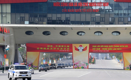 Bắt đầu các hoạt động tại Giao lưu hữu nghị quốc phòng biên giới Việt Nam - Trung Quốc lần thứ 9