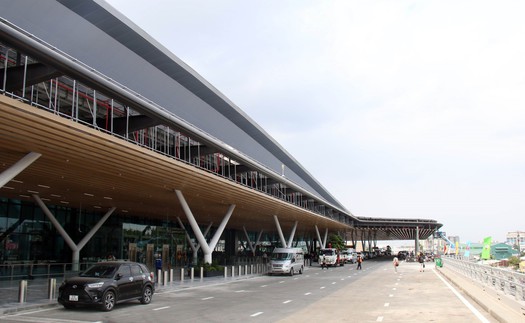 Nhà ga T3 - sân bay Tân Sơn Nhất rạng rỡ trước ngày khánh thành