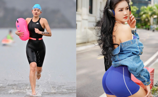 Nữ kiện tướng bơi lội Lê Thị Trang ‘gây bão’ Aqua Warriors với nhan sắc và phong độ đỉnh cao