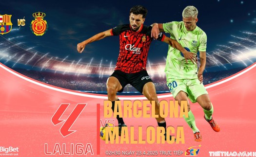 Nhận định, soi tỷ lệ Barcelona vs Mallorca 02h30 ngày 23/4, vòng 33 La Liga 