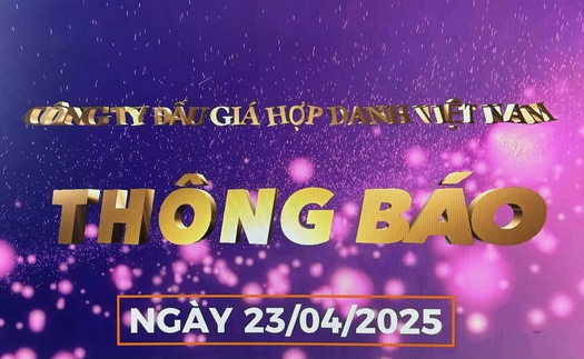 Đấu giá biển số xe Mô tô – Xe gắn máy ngày 23/4/2025