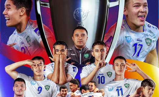 Uzbekistan thăng tiến chóng mặt nhờ 'dự án bóng đá trẻ thành công nhất châu lục'