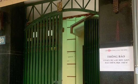 Hà Nội: Tạm dừng hoạt động trung tâm văn hóa dạy thêm chưa đúng quy định