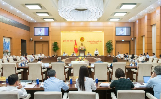 Ủy ban Thường vụ Quốc hội cho ý kiến về dự thảo Nghị quyết đào tạo các ngành, nghề chuyên môn đặc thù trong lĩnh vực nghệ thuật