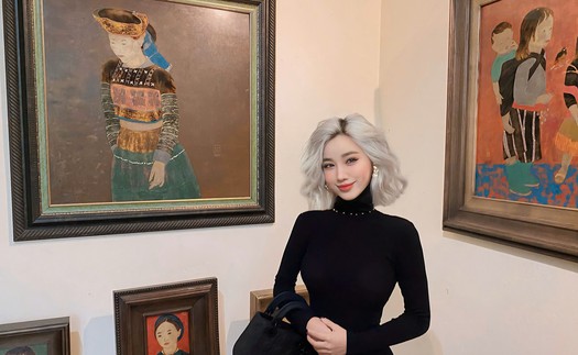 Nữ hoạ sĩ Lily: Gen Z đam mê tranh sơn mài