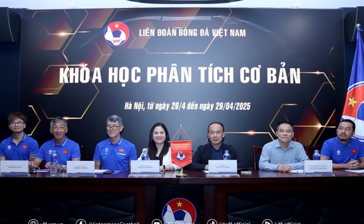 Bóng đá Việt Nam lần đầu có lớp học phân tích