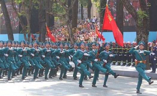 Lịch trình Lễ diễu binh, diễu hành sáng 30/4/2025 tại Thành phố Hồ Chí Minh