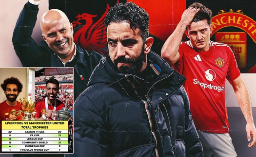 MU bị Liverpool cân bằng kỷ lục, HLV Amorim đặt lộ trình vô địch cho Quỷ đỏ