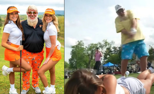 "Cậu bé hư hỏng" làng golf gây bão với cú đánh độc lạ có một không hai