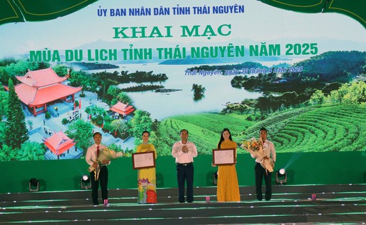 Thái Nguyên khai mạc Mùa du lịch 2025 - 'Trải nghiệm xứ Trà đậm đà bản sắc'