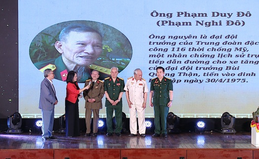 11h30 ngày 30-4-1975: Cảm xúc vỡ òa của người trong cuộc trong khoảnh khắc lịch sử