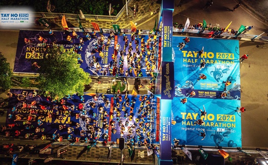 Tay Ho Half Marathon 2025 giữ vững danh hiệu