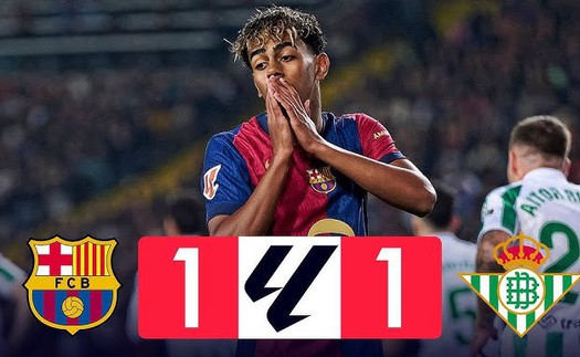 Không thắng nổi đội của Antony, Barcelona lỡ cơ hội bỏ xa Real Madrid
