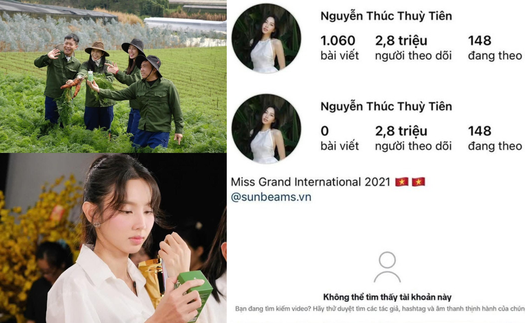 Hoa hậu Thùy Tiên đóng loạt tài khoản mạng xã hội sau tin "có liên quan" đến vụ kẹo Kera