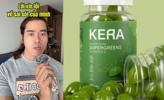 Vì sao người đầu tiên đưa kẹo Kera đi kiểm định, nam Tiktoker bất ngờ xin lỗi?