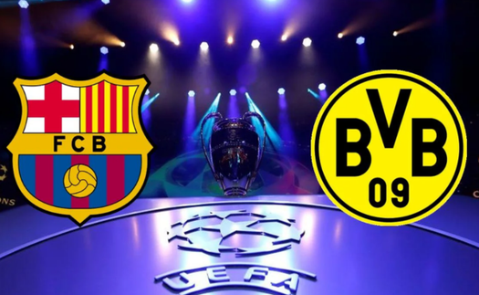 Link xem trực tiếp bóng đá Barcelona vs Dortmund 2h hôm nay 10/4, tứ kết Champions League