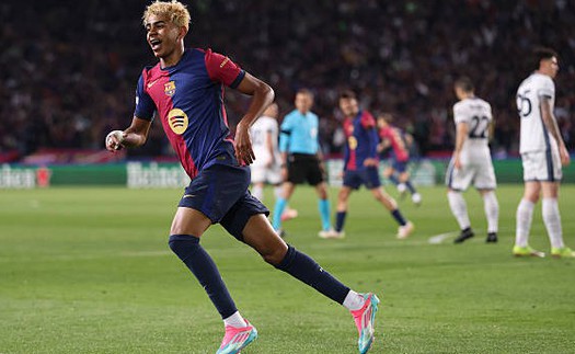 Yamal lập kỷ lục mới ở cúp C1 nhờ màn trình diễn đỉnh cao trước Inter Milan 