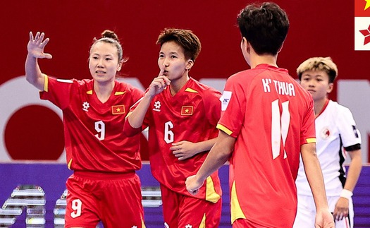 Futsal nữ Việt Nam hái 'quả ngọt', quyết thắng Iran tạo lợi thế đến World Cup